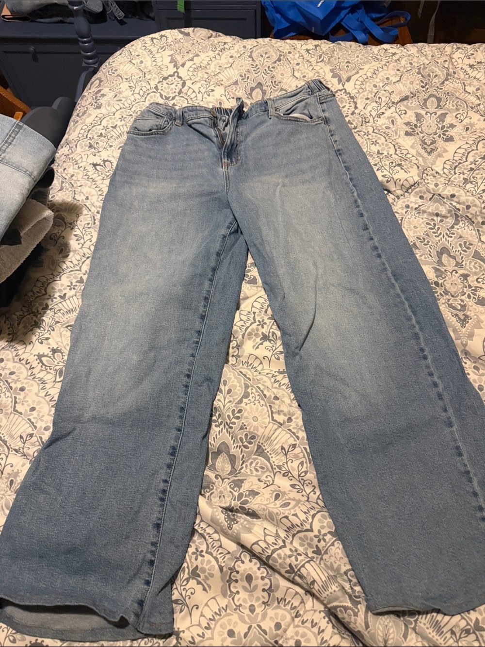 No Boundaries Light Blue Flare Jeans
